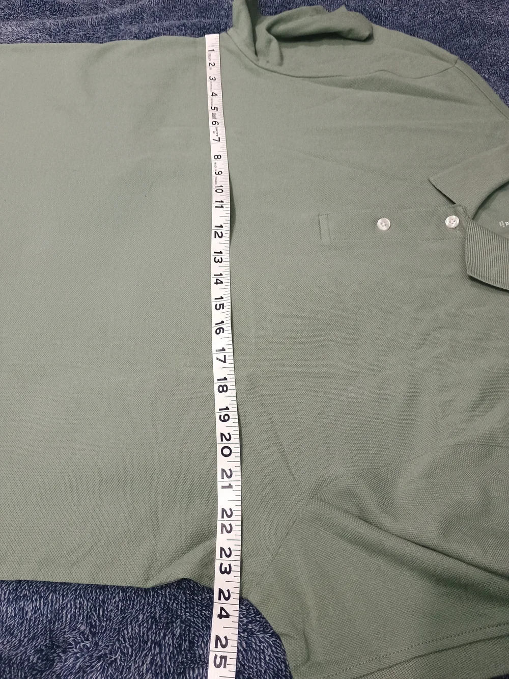 GAP Men's Polo Shirt - Sage Green